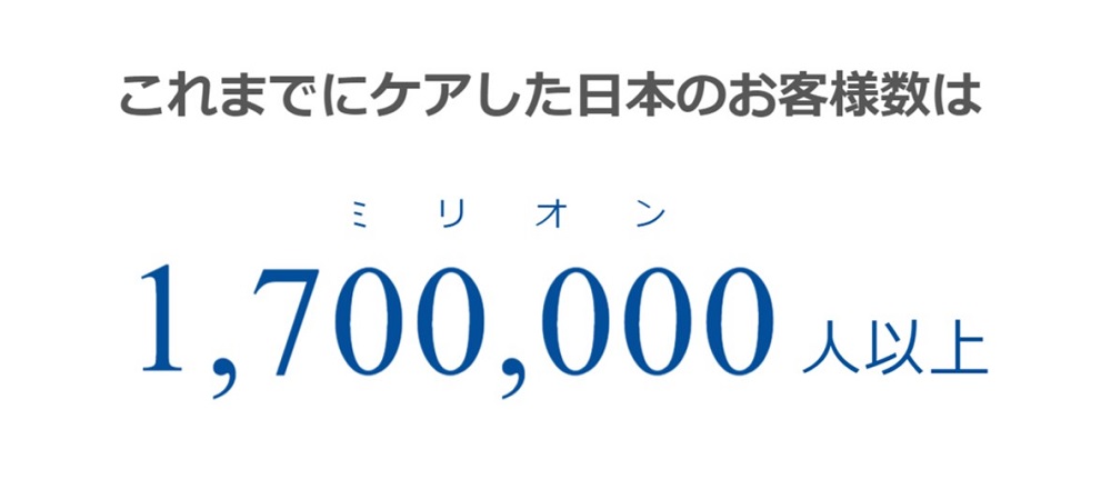 ビーグレンを使った日本国内の人数